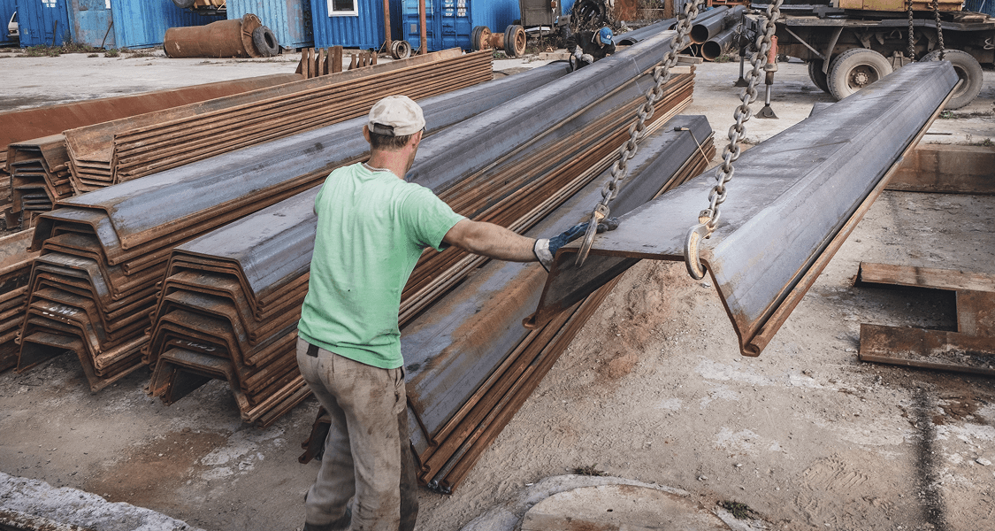 Поставка шпунта на объект